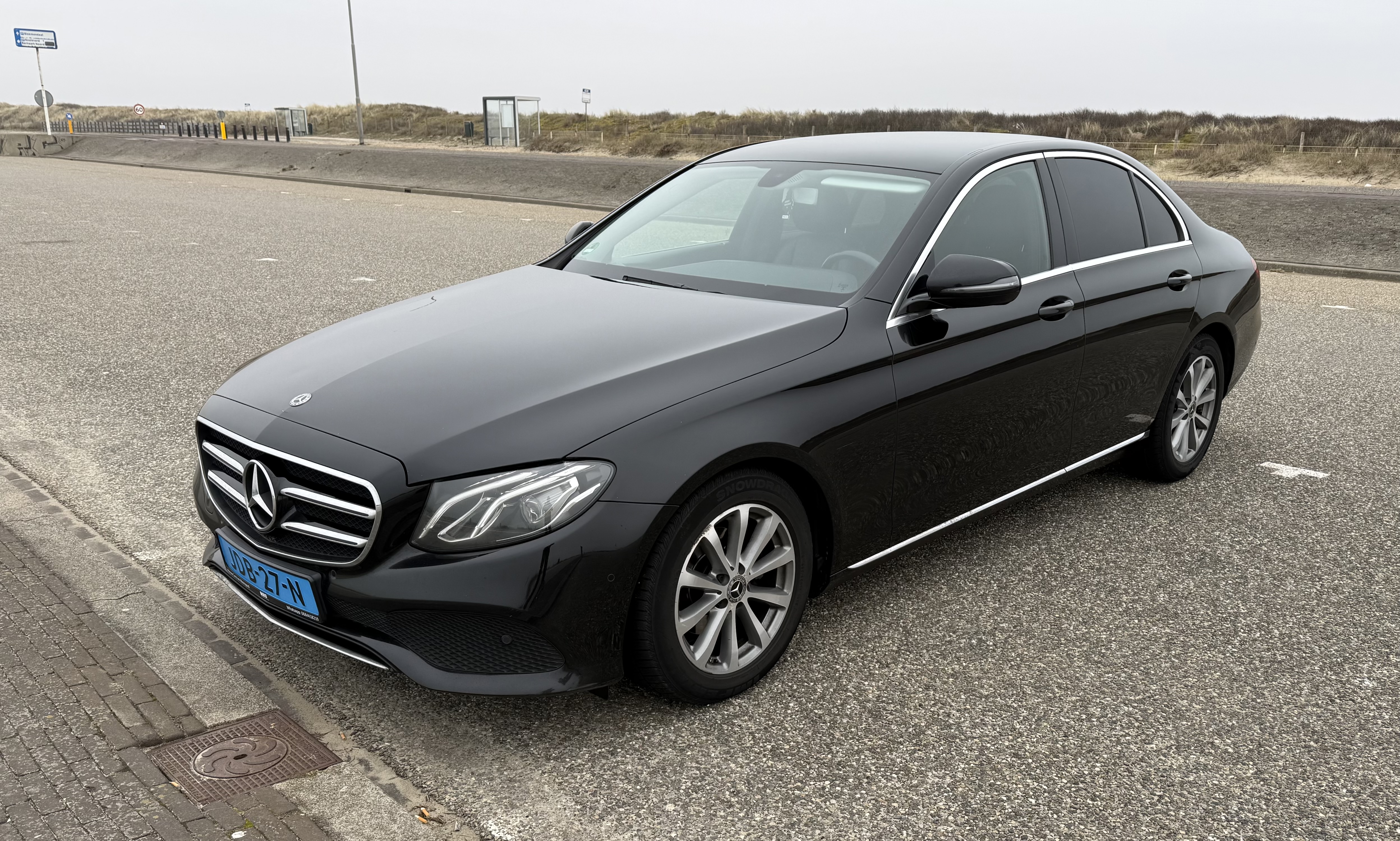 Mercedes E-klasse – voorzijde