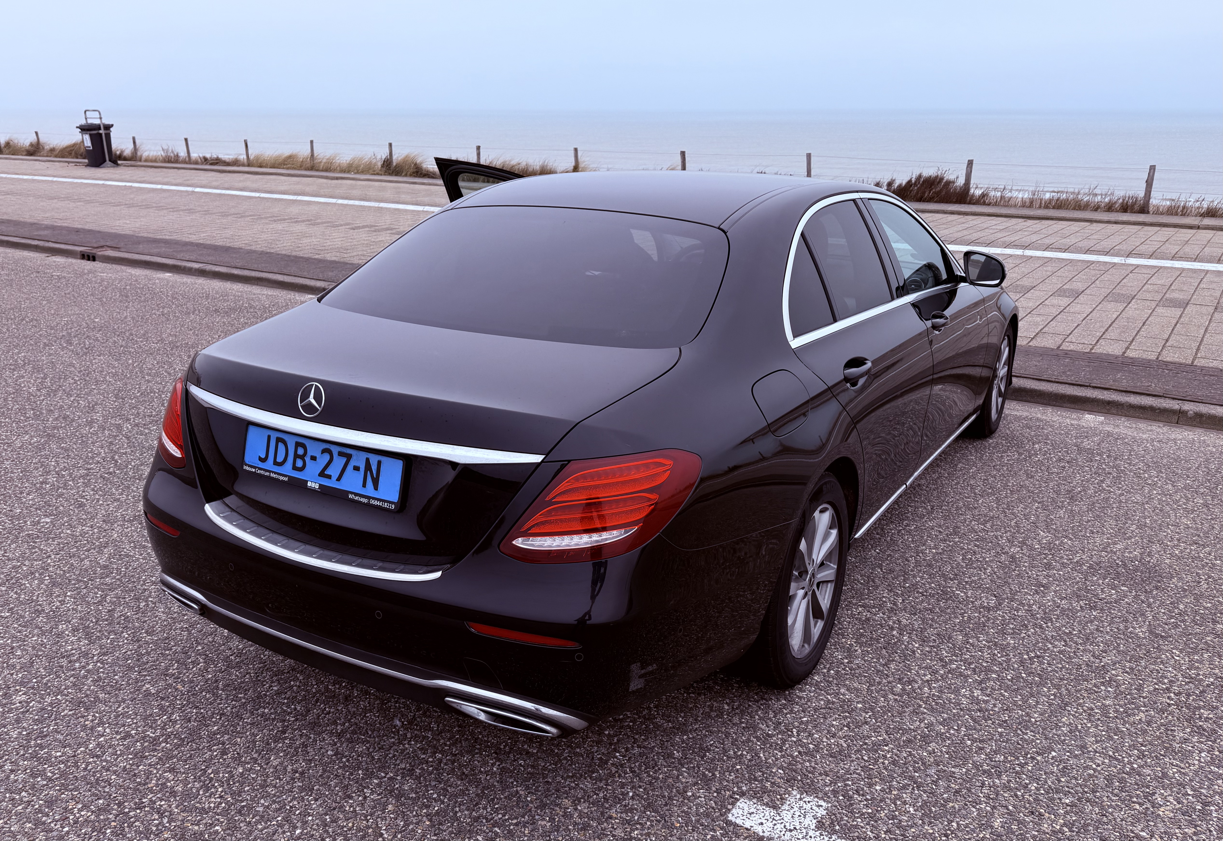 Mercedes E-klasse – achterzijde